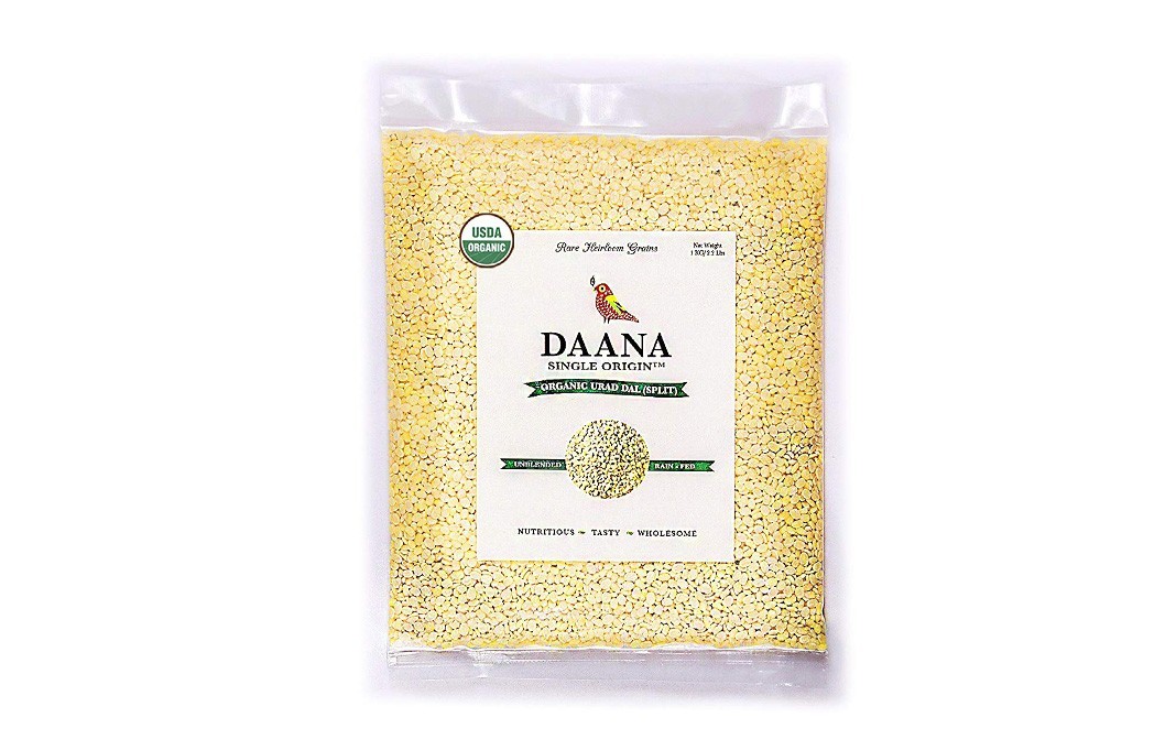 Daana Organic Urad Dal (Split)    Pack  1 kilogram